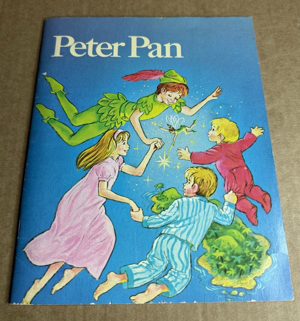 Vintage 1970 Peter Pan adapted by Carol Joan Drexler Paperback Children’s Book